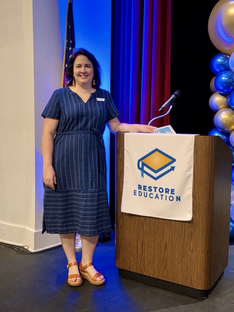 Kelli Rhodes, President & CEO and Co-Founder of Restore Education